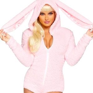 Womens Cuddle Bunny Romper Costume / Costume Size XS